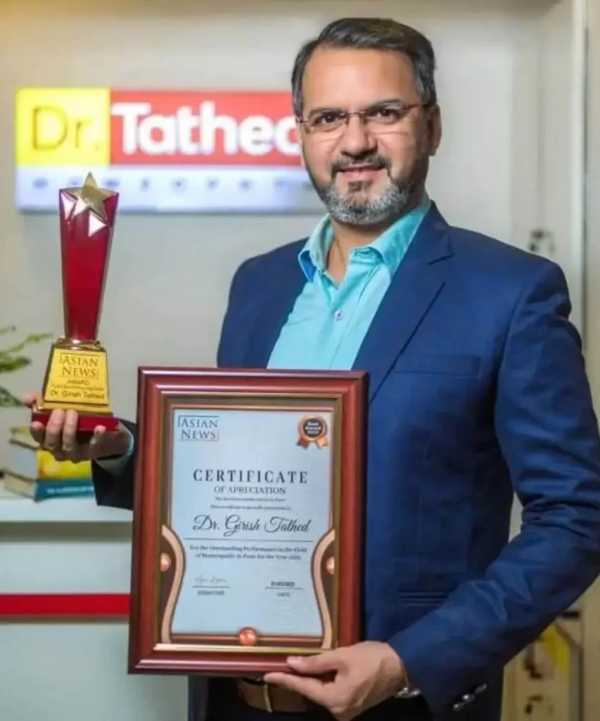 Dr Girish Tathed Awarded