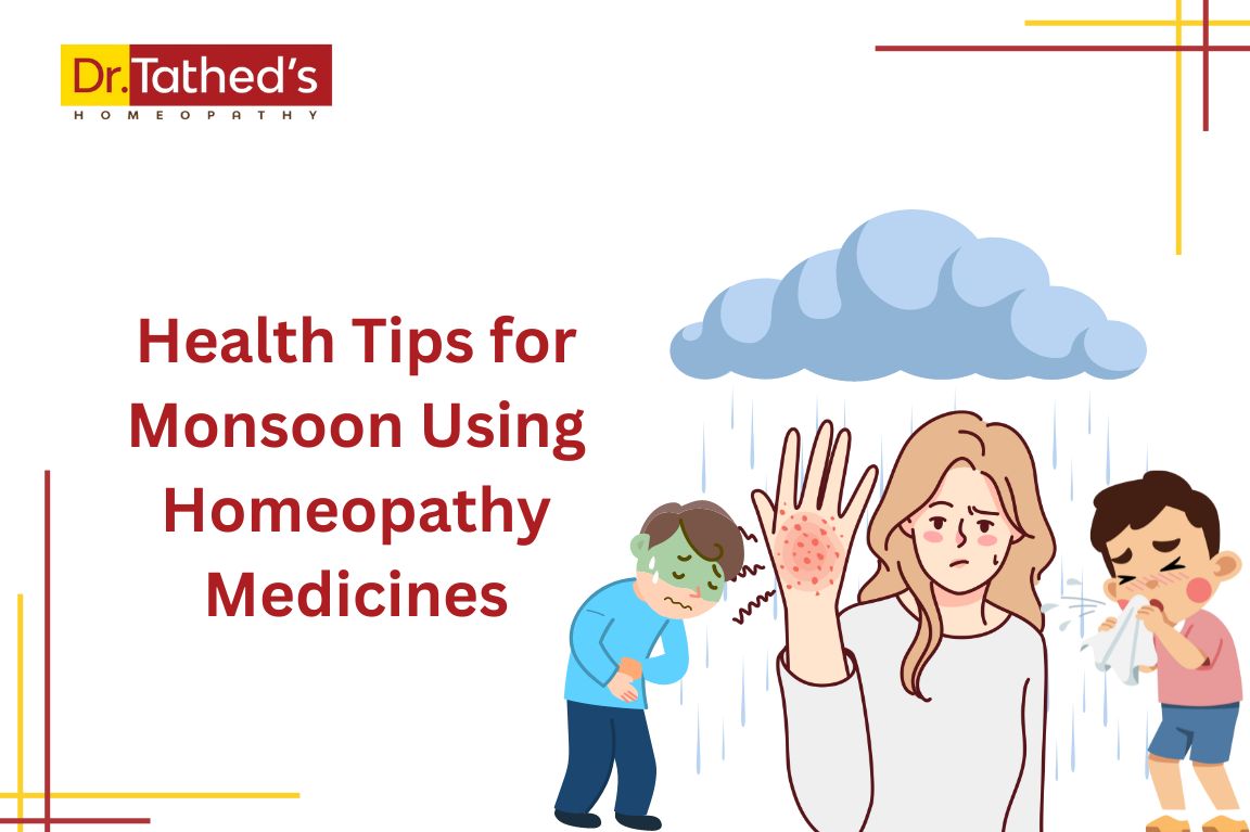 Best Health Tips for Monsoon Using Homeopathy Medicines