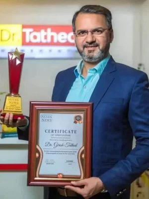 Dr Girish Tathed Awarded